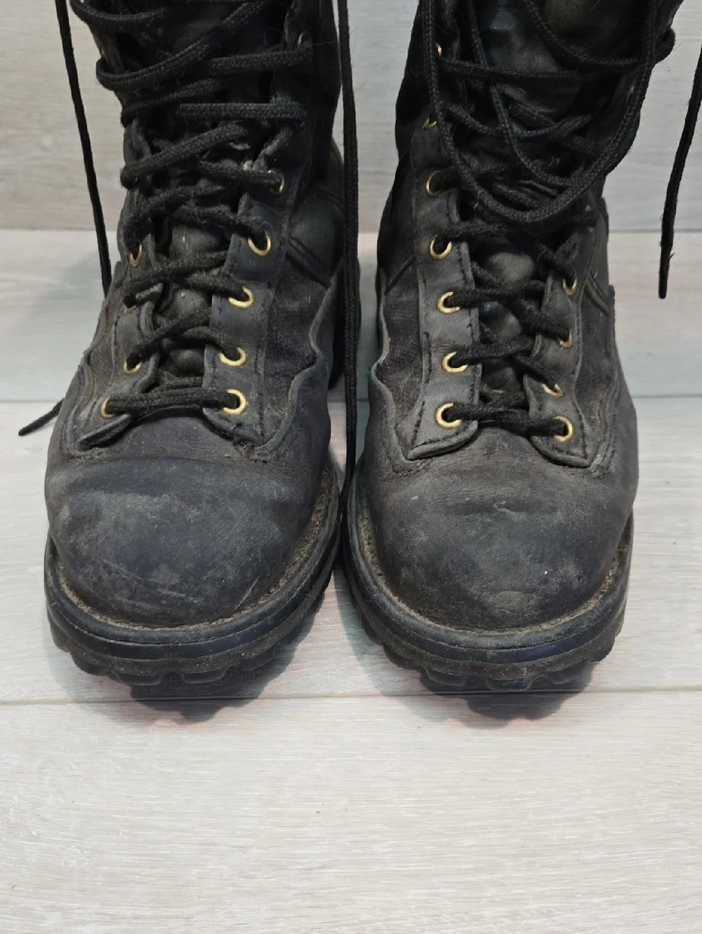 Vintage Danner Mens High Top Logger Military Lace-Up Acadia 69210 Sz 9.5D
